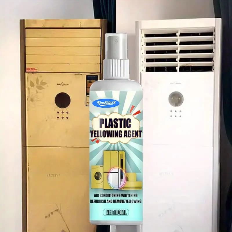 Plastic Yellow Off Spray - Air Conditioner, Washing Machine & Lamp Renew, Anti-Oxidation Formula To Remove Yellowing & Blurry Haze