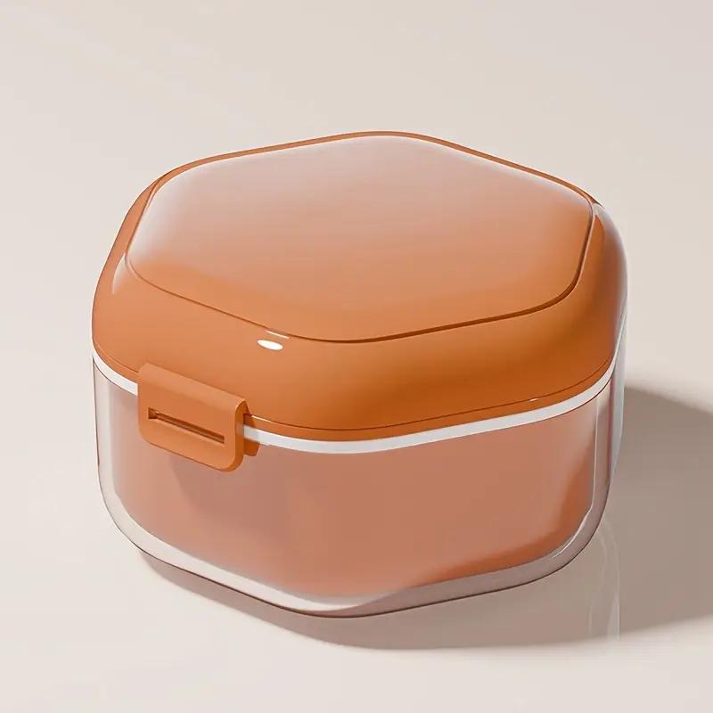 Orthodontic Braces Box Invisible Braces Dental Correction Retainer Storage Box Portable Box Denture Storage Cleaning Box