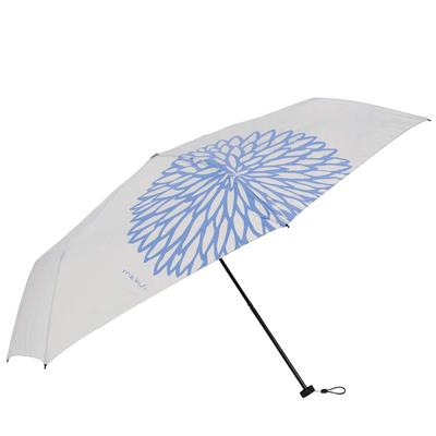 Mabu Parasol Folding Umbrella Parasol and Rain Umbrella for Women 55cm Basic Light Multi Mini Dahlia Umbrella Rain Umbrella UV Protection Shading