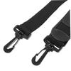 NOLITOY Violin Case Strap 80cm Shoulder Belt Replacement Strap with Shoulder Plastic Black Pad, Lightweight, Hook,