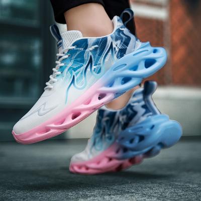 Men's Running Shoes Breathable Man Sports Sneakers Lace Up Comfort Casual Walking Shoes Athletic Training Footwear