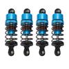 4 Pcs 55mm RC Car  S Aluminum Alloy Oil Shocks Damper Set for 1Celsius10 RC Car