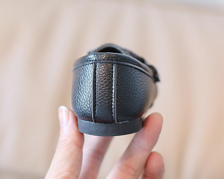 British Style Soft Sole Leather Slip-On Shoes for Boys - Autumn 2022 Trend