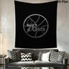 Sixers Basketball Team Logo Threepiece Set 1 Duvet Cover 2 Pillowcase Without Core Christmas Birthday Gift Bedding Set