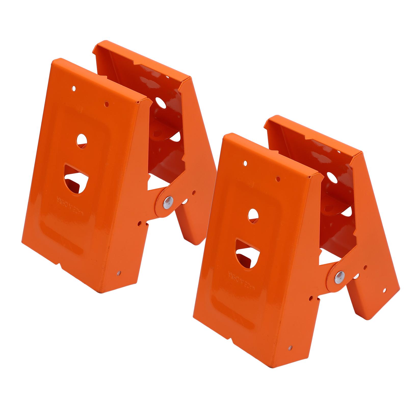 

2 шт. кронштейн для козлов из холоднокатаной стали, нескользящий зажим, полая конструкция, опорный кронштейн для козлов