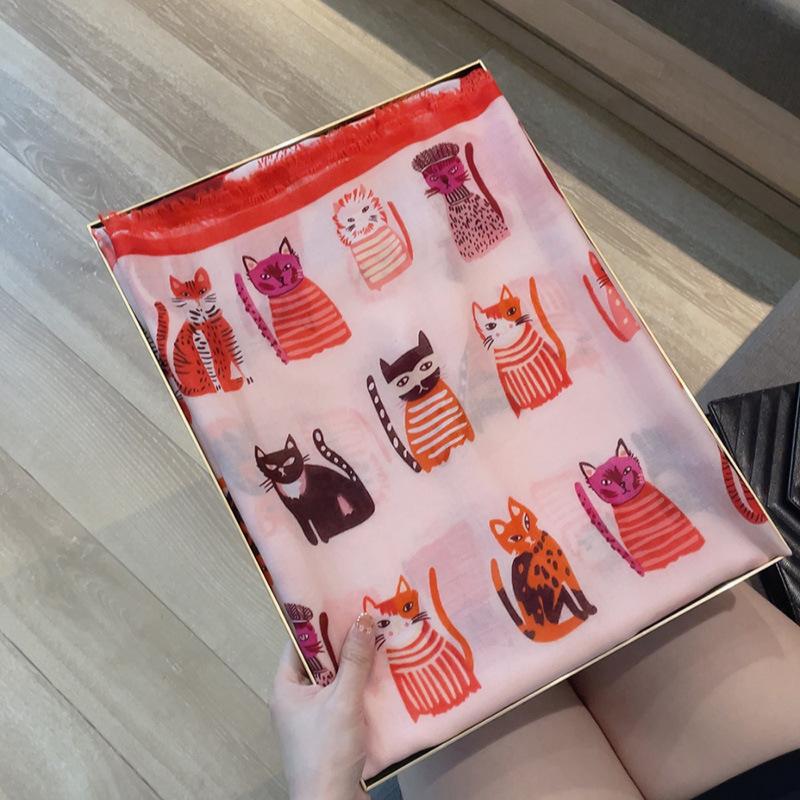 Cotton and Linen Women's Scarves Cute Sun Protection Shawls Beach Tourism Beach Scarves