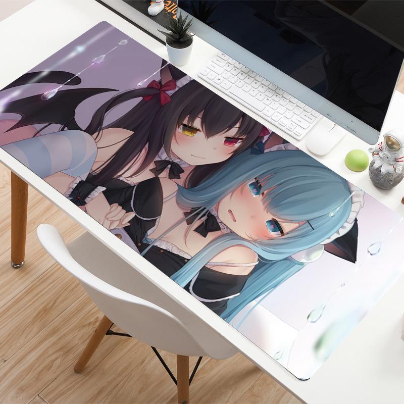 Nekoha Shizuku Extra Large Anime Mouse Pad with Precision Stitched Edges