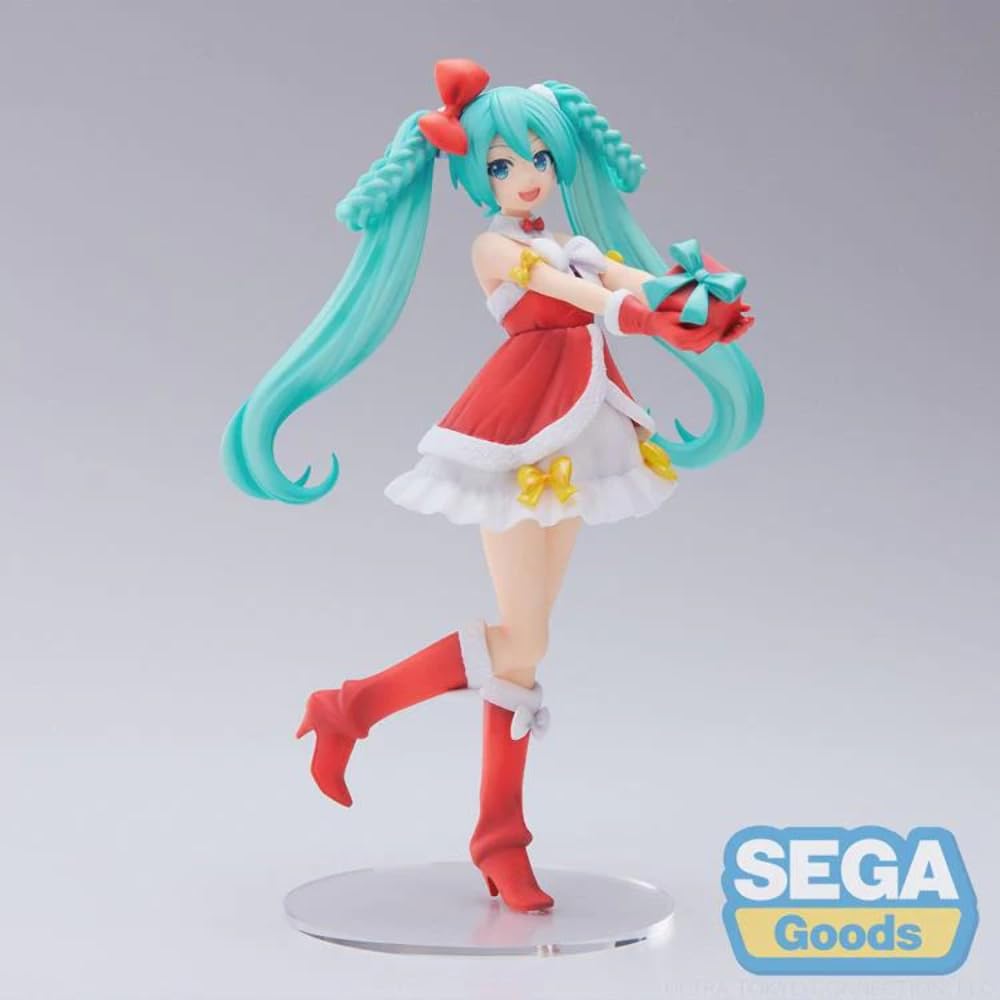 Sega Hatsune Miku-serien Super Premium-figur Hatsune Miku julen 2022