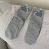 Women'S Cute Funny Cat Ins Korean Mid-Tube Socks Three-Dimensional Ball Creative Socks Gift For Cat Lovers Soft Cotton Socks