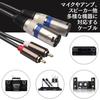 Solvanta XLR Cable, RCA Compatible Conversion Cable, Canon Connector (Red & White Audio), Male, 3M Length