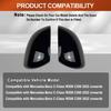 For Mercedes Benz C Class W206 C200 C260 C300 2026+ Car Rearview Side Mirror Cover Wing Cap Exterior Door Rear View Case Trim