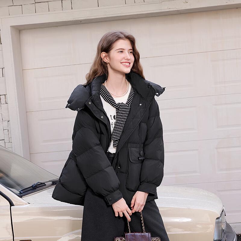 Betu Women's 2025 Winter Hooded Down Jacket