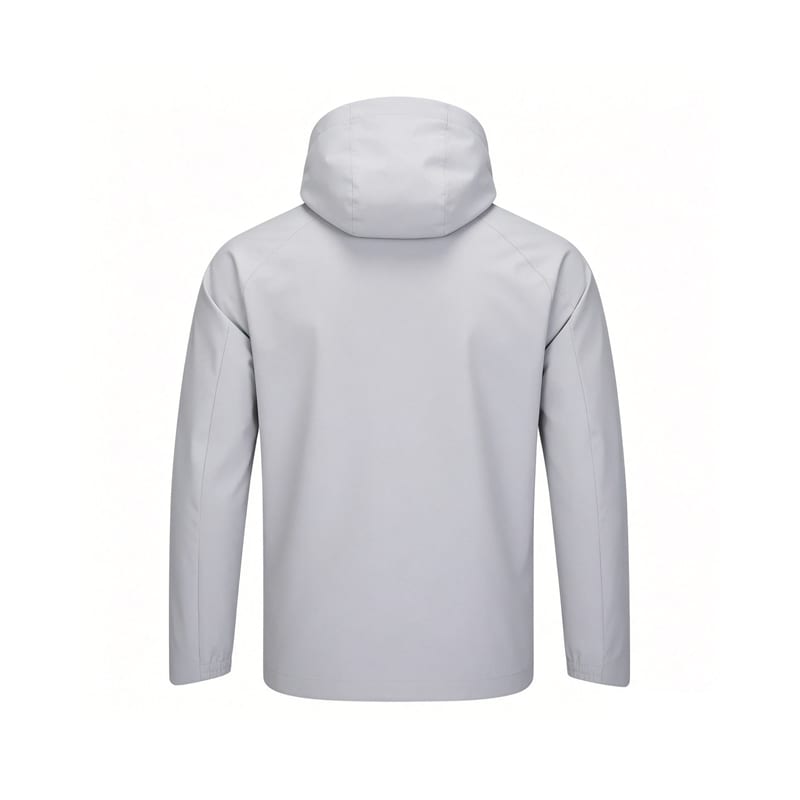 Li Ning Trench Coats Unisex Coin Gray Trench Hooded Non Detachable Moderate AFDV633-2