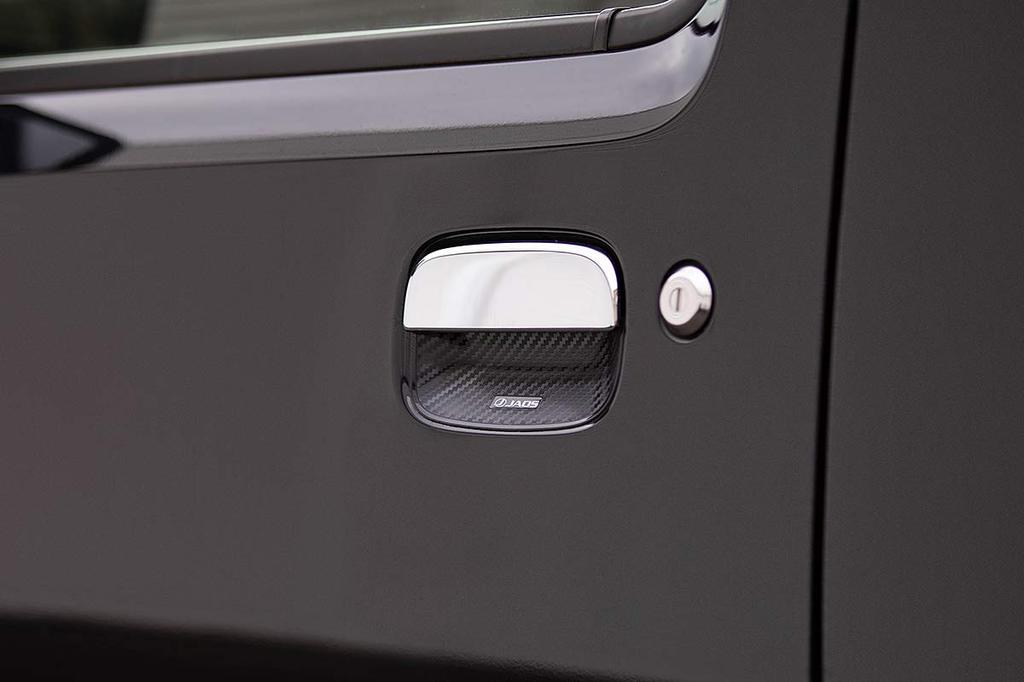 Jaos Carbon Fiber Door Handle Protector for Jimny JB23, JB33, and JB43 Series (B636512)