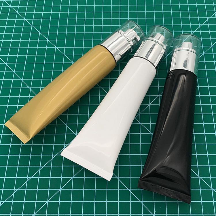 In-Stock 50ml PE Soft Tube Vacuum Pump for Lotion, Primer, Sunscreen, Essence, Hand Cream, and BB Cream