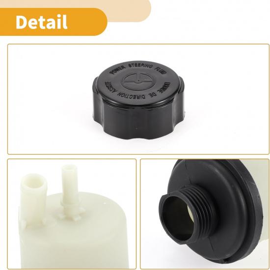 Power Steering Reservoir - No.31302576 Car Automotive Power Steering Tank - for Volvo S60 2011-2017 Plastic Beige - 1 Pc