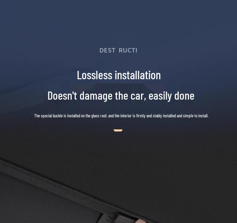 Xiaomi SU7 Sunroof Sun Visor: Sunshade, Heat Insulation, Blackout Curtain for Car Roof.