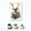 Canvas print Deer Abstract Animals Nature