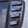 For Suzuki Swift 4 Doors 2005 2006-2010 ABS Plastic Rear Window Quarter Louver Cover Side Vent Trim Car Adhesive Accessories