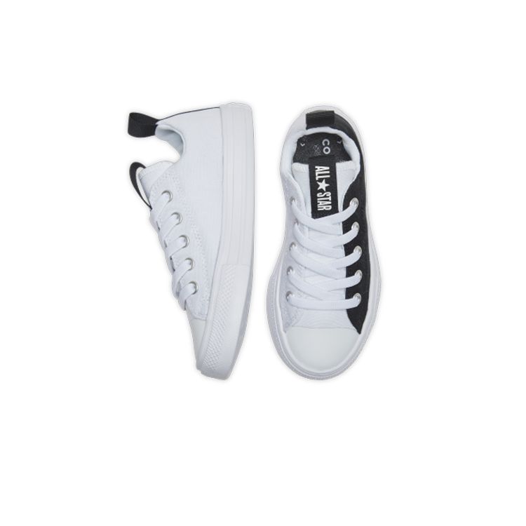 Converse Chuck Taylor All Star Canvas Comfortable Low Top Kids Canvas Shoes Kids sneaker Black White 667339C