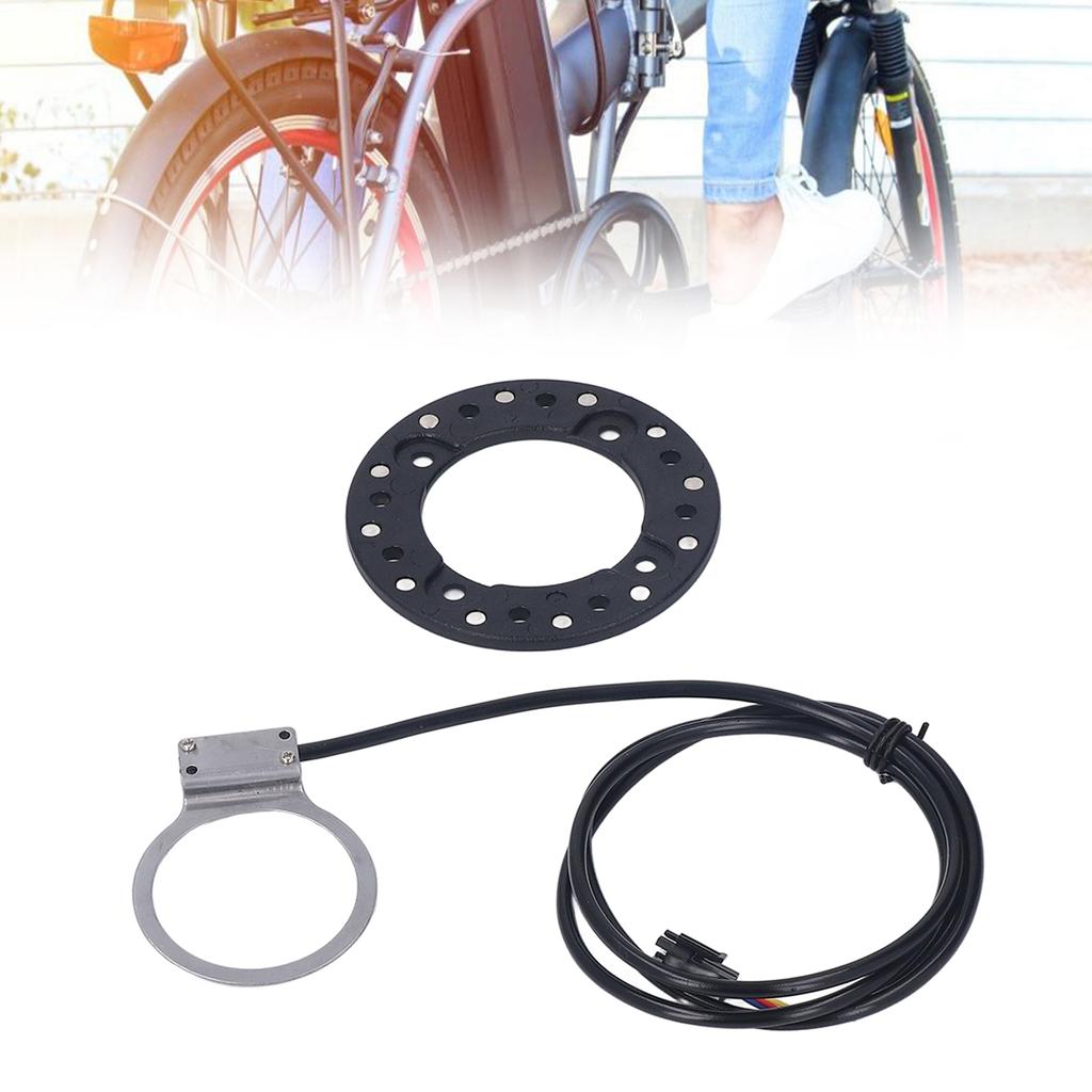 Bike Power Pedal Assist Sensor Dustproof Compact Double Magnetic Circuit Lightweight Pulse Booster Sensor