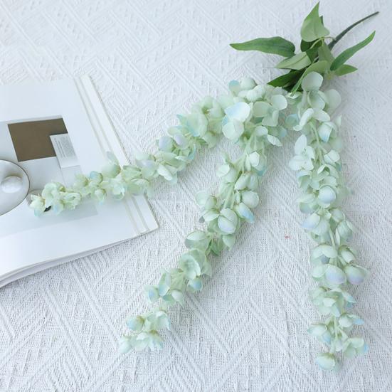 Flori artificiale agățate, flori false realiste, viță de vie rezistentă la intemperii, flori false pentru coș agățat, arc, decor interior și exterior