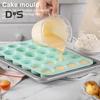 Silicone Muffin Pan 24 Cups Nonstick Cake Mold for Baking Mini Egg Bites High Heat Resistance Easy Release Versatile Mini Cupcake Pans