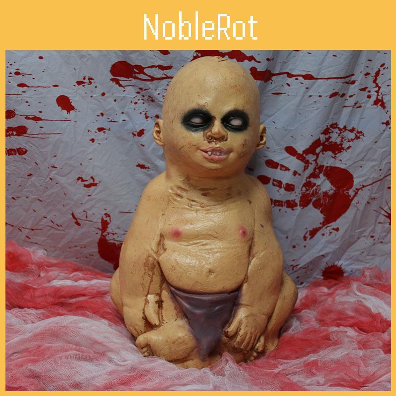 Horror Baby Halloween Hand Eating Model Venue Decoration Scary Doll Props