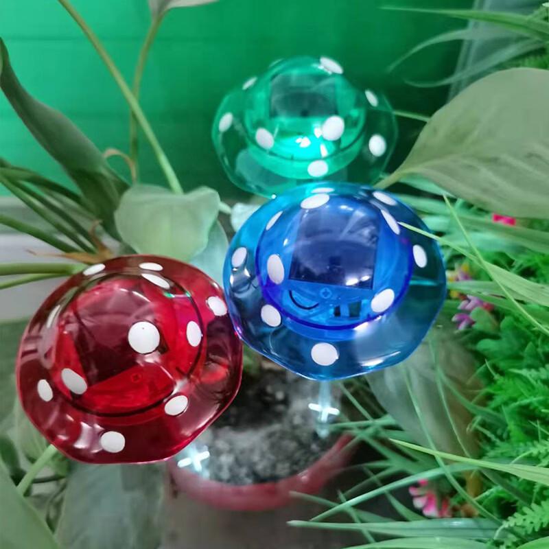 Lishi Solar LED Mushroom Garden Lights