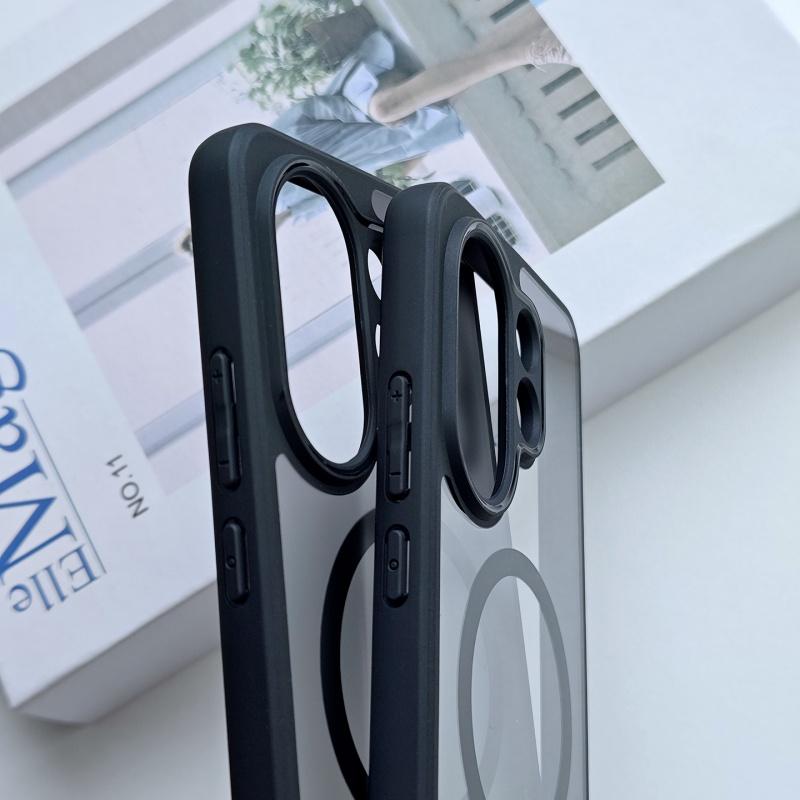 For Vivo X200 FE Magsafe Skin Friendly Full Camera Lens Protection Matte Shockproof Anti-Fingerprint Back Case Cover
