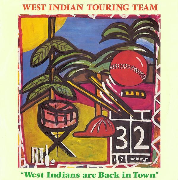 

7inch Record WEST INDIAN TOURING TEAM The West Indians Are Back In Town IS188 Island Records 1984 UK Pop Used