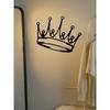 Crown Metal Wall Art Royal Theme Mural Prince Princess Bedroom Decor Housewarming Gift