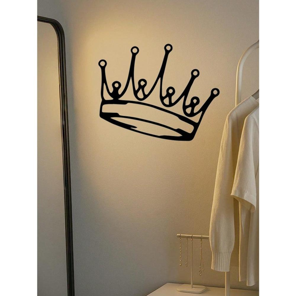 Crown Metal Wall Art Royal Theme Mural Prince Princess Bedroom Decor Housewarming Gift