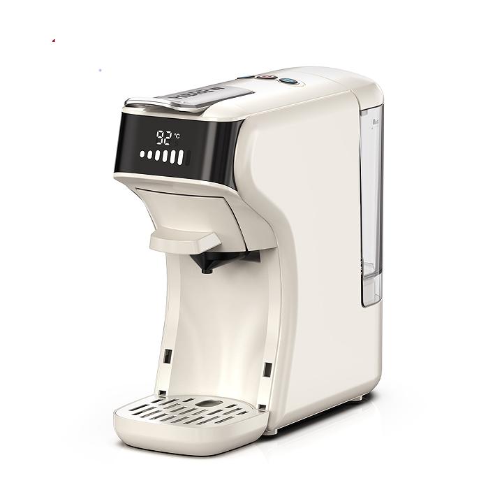 PSH1B-WH 1450W Espresso Machine 6-in-1 Capsule Coffee Automatic Hot/Cold Espresso 20Bar Cold Extraction Italian Coffee 600L Water Level Water