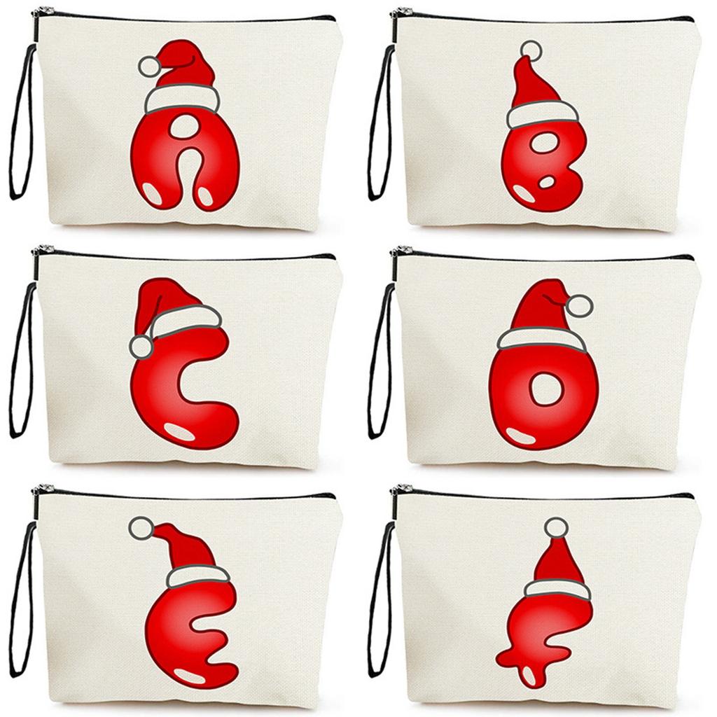 Christmas Candy Cosmetic Bag Women's Portable Storage Bag