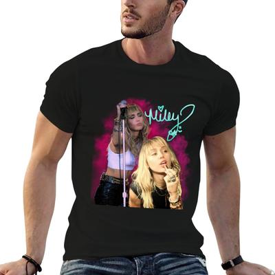 Miley Cyrus Retro 90s Tshirt Unisex Graphic T Shirt Unisex T Shirt Cotton High Quality T Shirt Unisex Designer Tshirt