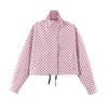 Women’s Polka Dot Long Sleeve Cardigan and Shorts Set 2025 Spring Summer Two-Piece Outfit Casual Slim Fit