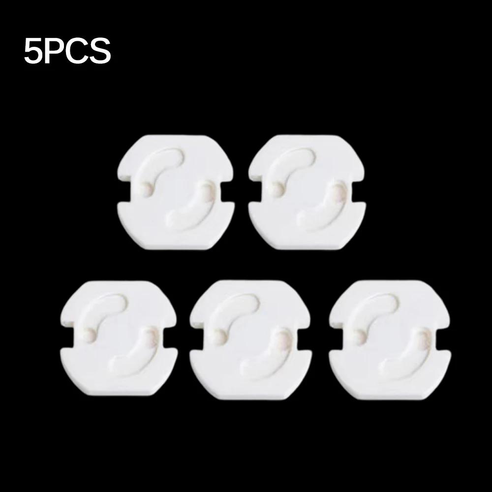 10/1Pcs EU Power Socket Covers Anti Electric Shock Cover Child Safety Guard Protection Socket Plugs Protector Switch Dust Covers