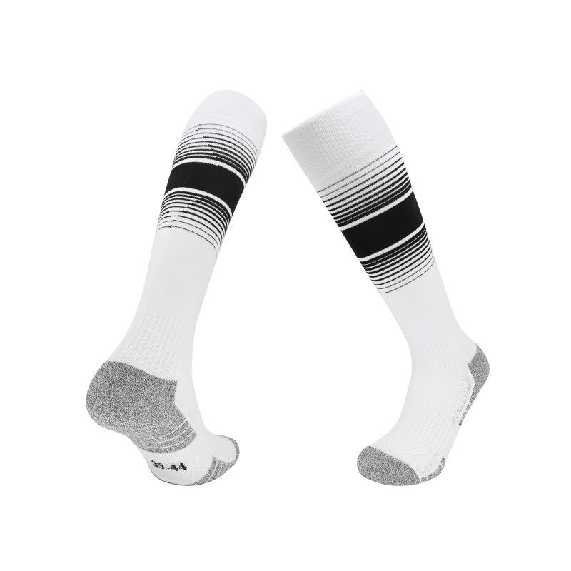 Antibacterial Towel Bottom Football Socks Men'S Long Tube Thickened Sweat-Absorbing Professional Sports Children'S Training Non-Slip Socks