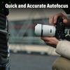 Sirui Sniper 23mm Autofocus Wide Angle Camera Lens A5 A6 A7 FX A9 Series Lens, F1.2 APS-C ZV-E (E Mount, White)