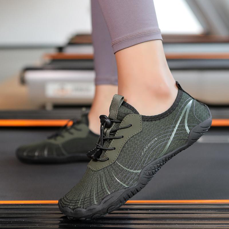 

Модные удобные босоножки, обувь для водных видов спорта, обувь для фитнеса и бега, обувь для улицы и пляжа, быстросохнущая дышащая обувь 46 зелёный