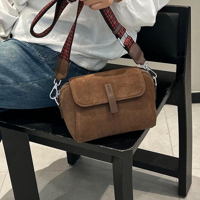 Genuine Leather Handbag, High-end Crossbody Bag, Fashionable Small Bag