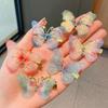 1Pair Fashion Temperament Butterfly Baby Girls Hairpins Cute All-Match Bangs Hair Clips Kids Headwear Children Hair Accessories