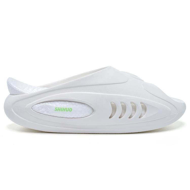 Rigorer Shark 2 White Green Unisex Slides Z324160507-5