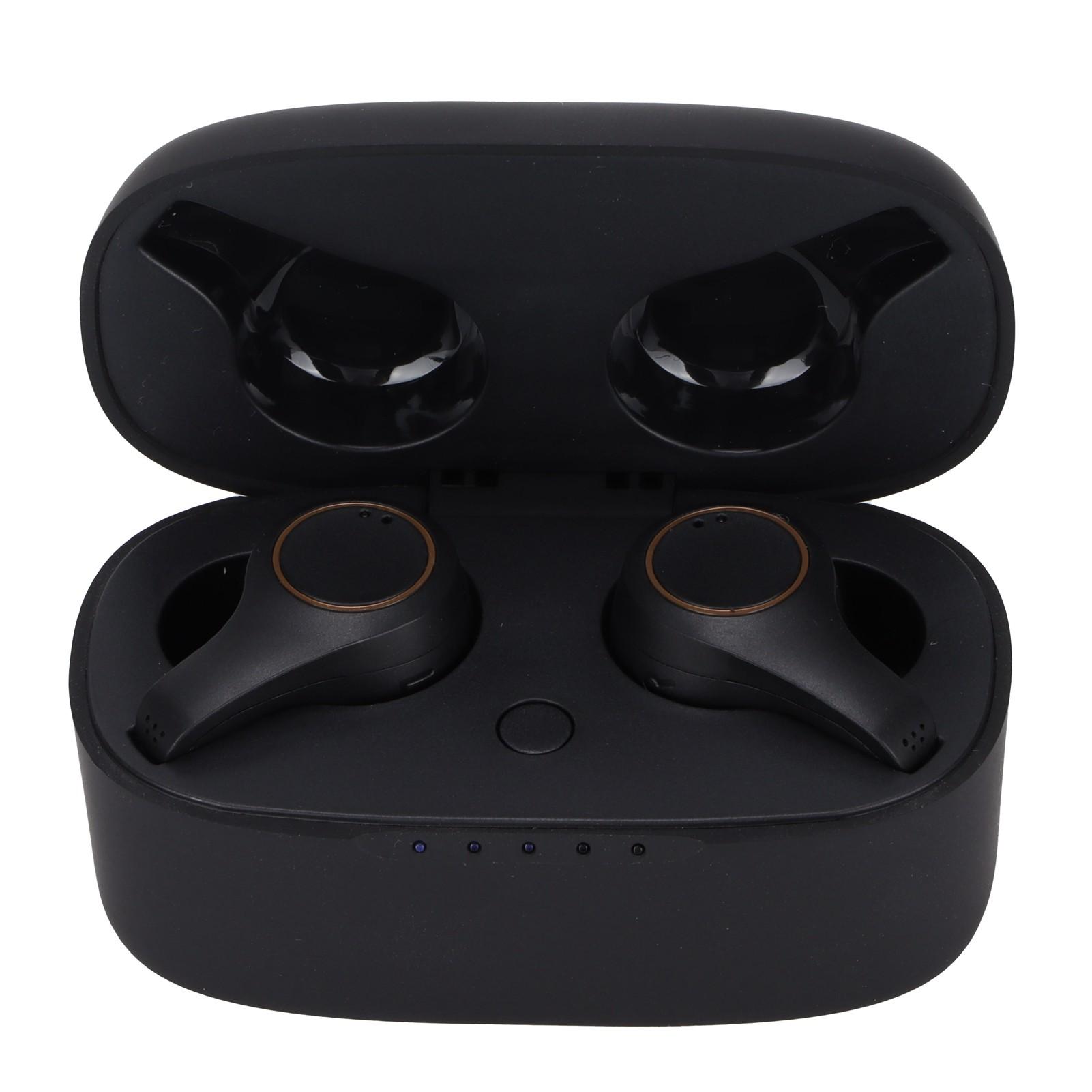 

G08 Беспроводные наушники Двусторонний вызов Сенсорный Bluetooth 5.3 Беспроводная гарнитура для сотовых телефонов чёрный