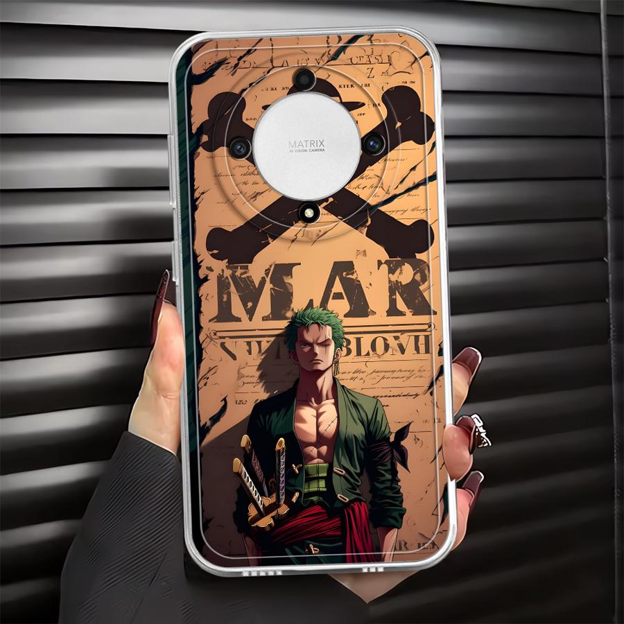 One Piece Luffy Case for Honor X7b X8 X9b X8b 90 Lite X8a X9a Soft Phone Cover