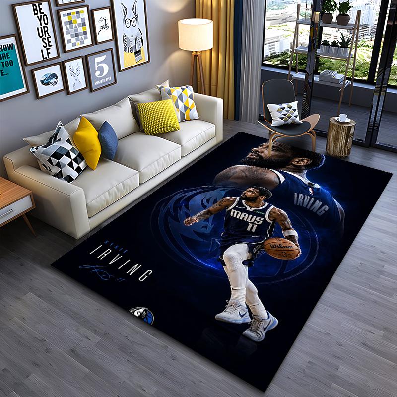 Classic Surreal Fantasy Landscape Area Rug, Non-Slip Washable Throw Carpet for Living Room Bedroom Entryway Home