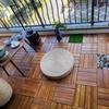 Patio Flooring 3x Wooden Outdoor Patio Flooring Home Improvement Supplies Floor Covering For Balcony Apartment Pool Bathroom