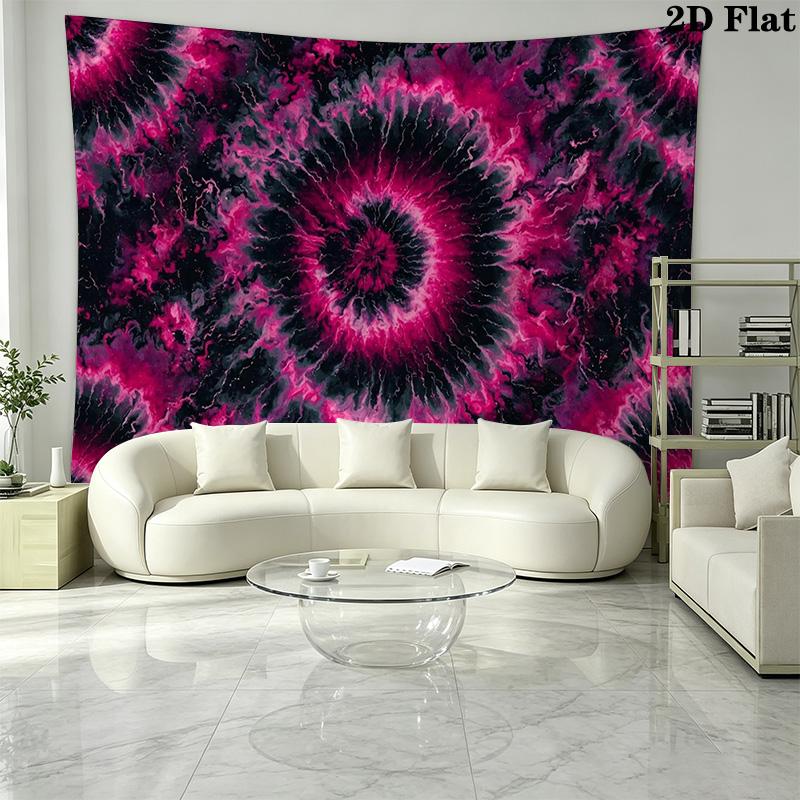 Tie-Dye Wall Tapestry Aesthetic Wall Hanging Printed Fabric Blanket Decorative Tapestries for Bedroom Living Room Home Decor