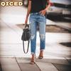 Women's Fashion Casual Solid Color Print Pants & Capris